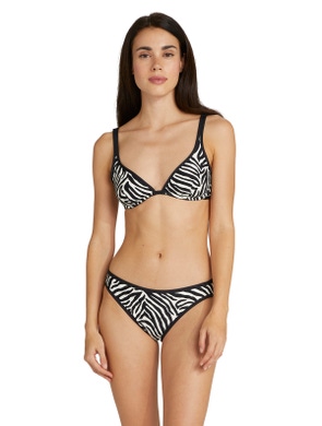 Kate Spade Bralette Underwire Bikini Top - Zebra