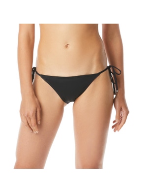 MICHAEL Michael Kors Side Tie Bikini Bottom - Radiant Chain Solids